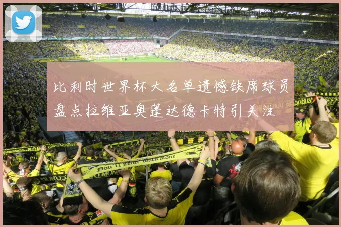 比利时世界杯大名单遗憾缺席球员盘点拉维亚奥蓬达德卡特引关注
